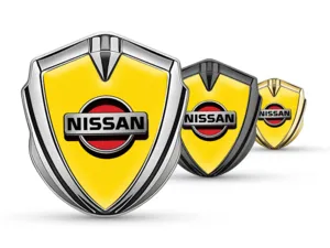 Nissan Emblema Coche Insignia Tunado Inspirado Brilla Metal